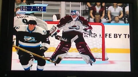 NHL 2K2 Avalanche @ Lightning