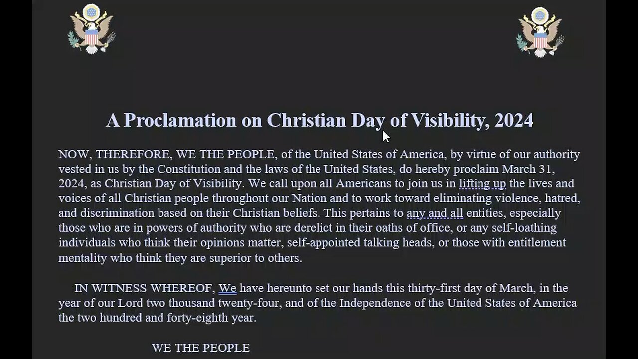 Christian Day of Visibility