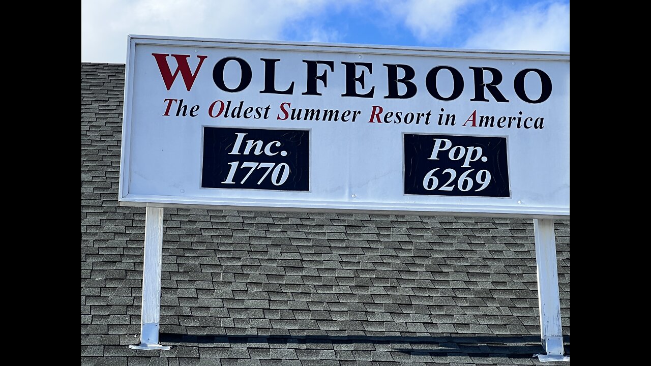 🔴LIVE April 22, 2022 Tour of Wolfeboro, New Hampshire The oldest summer resort town in the USA