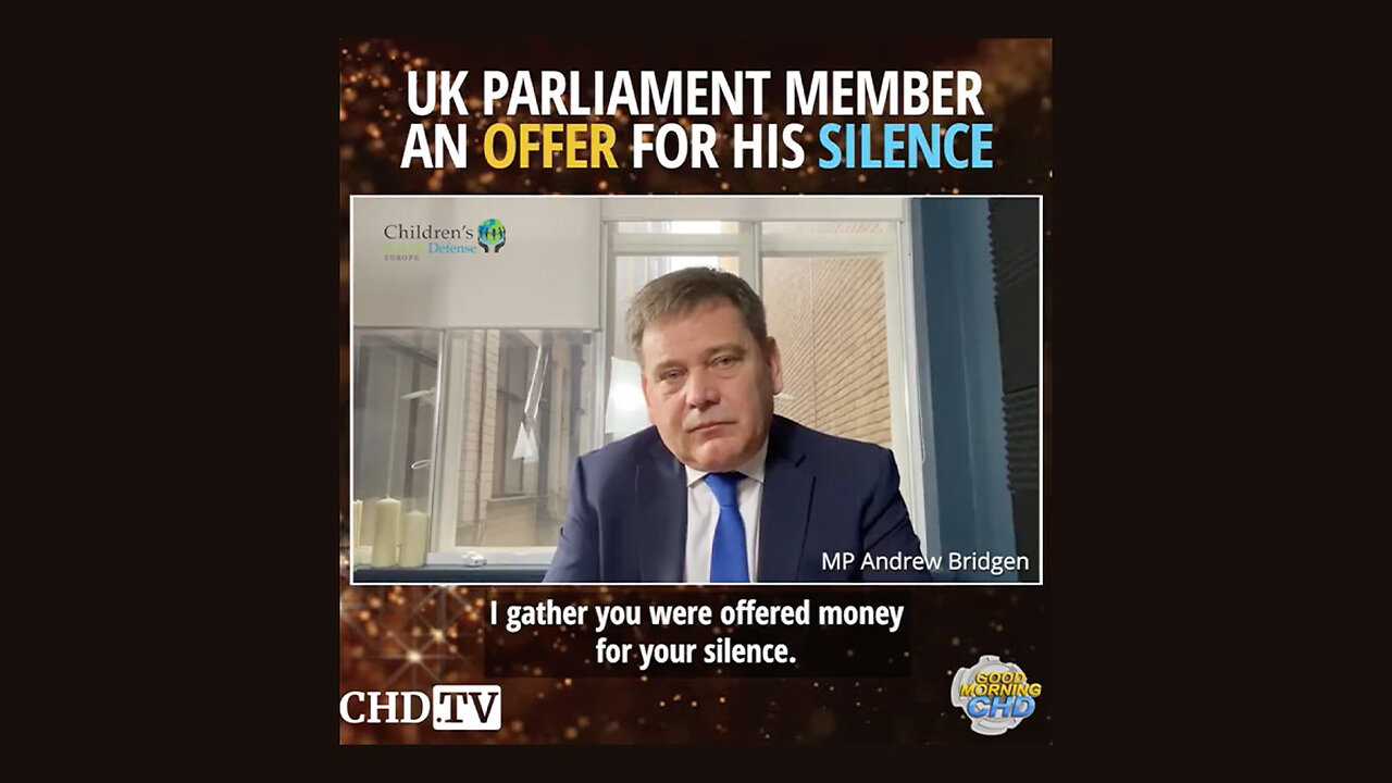 U.K. Government Tried To Bribe MP Andrew Bridgen For His Silence