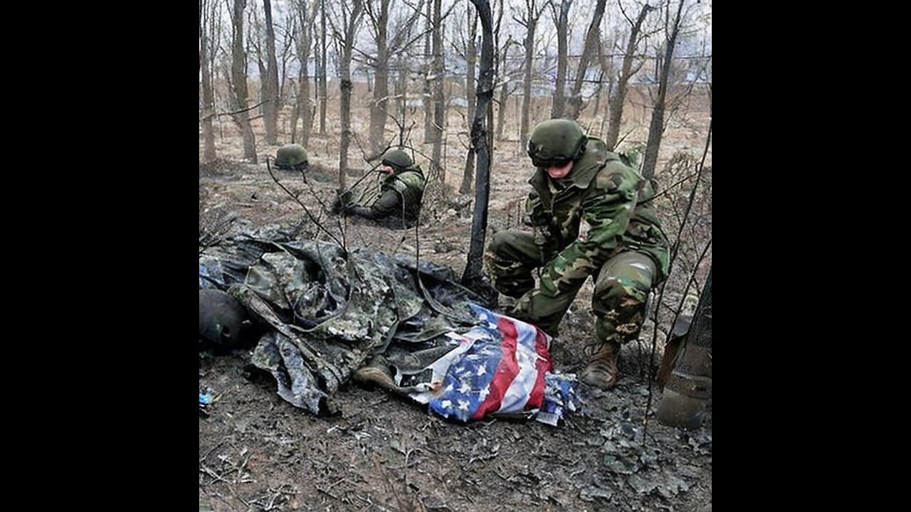 Russia cleans up dead Ukrainian troops in Donbass and finds something criminal on a U.S. citizen.