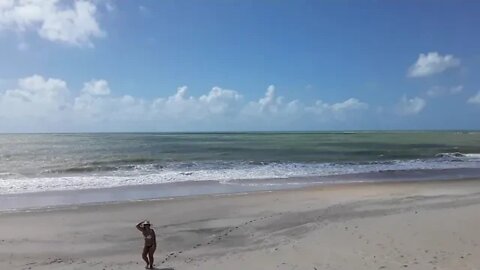 praia de tabatinga lado direito