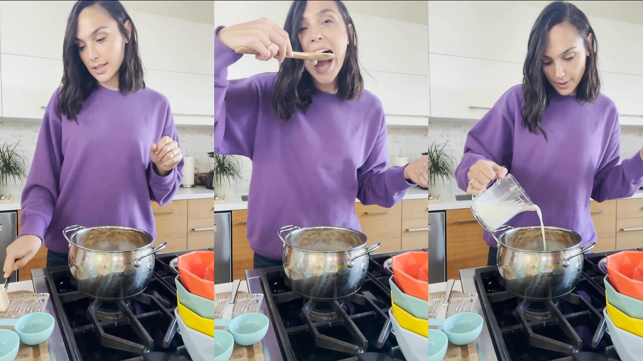 Gal Gadot Cooking Vlog