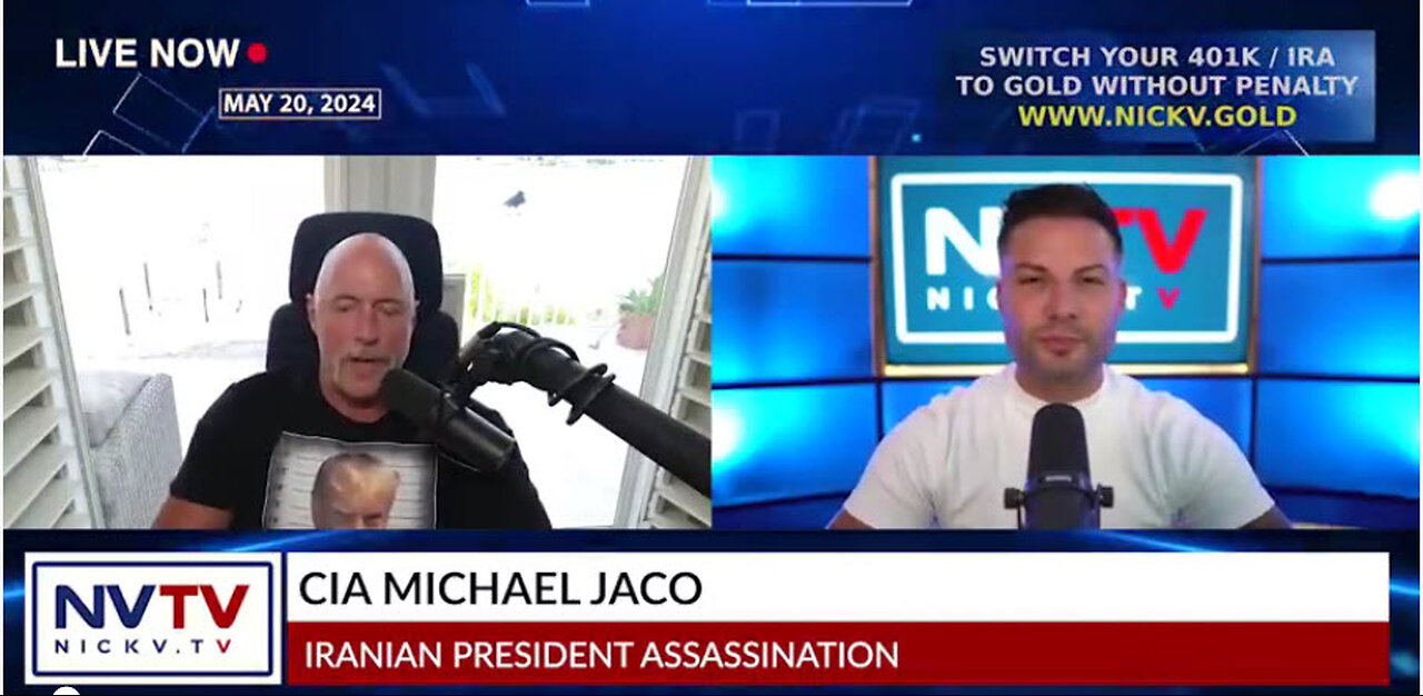 Michael Jaco Discusses Iranian President Assassination with Nicholas Veniamin