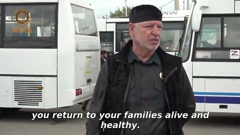 Chechen Fighters New Detachment Of Volunteers