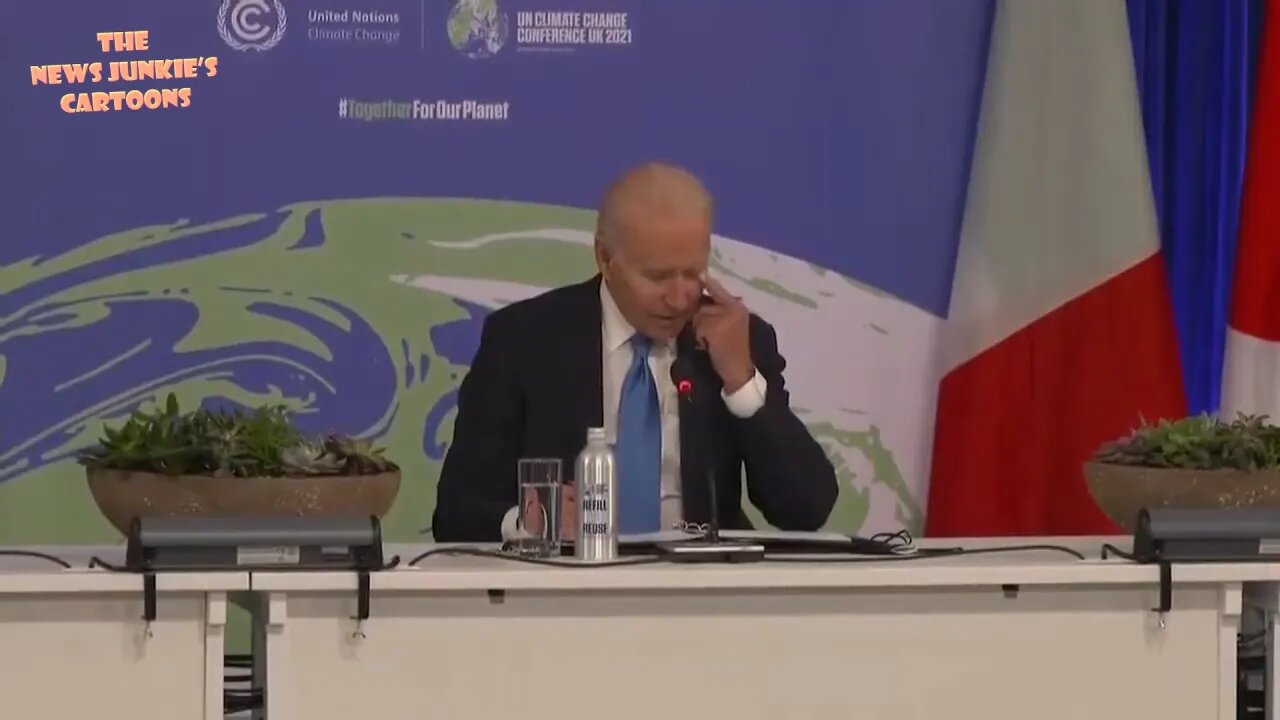Biden apologizes for repeating himself, then repeats himself again.