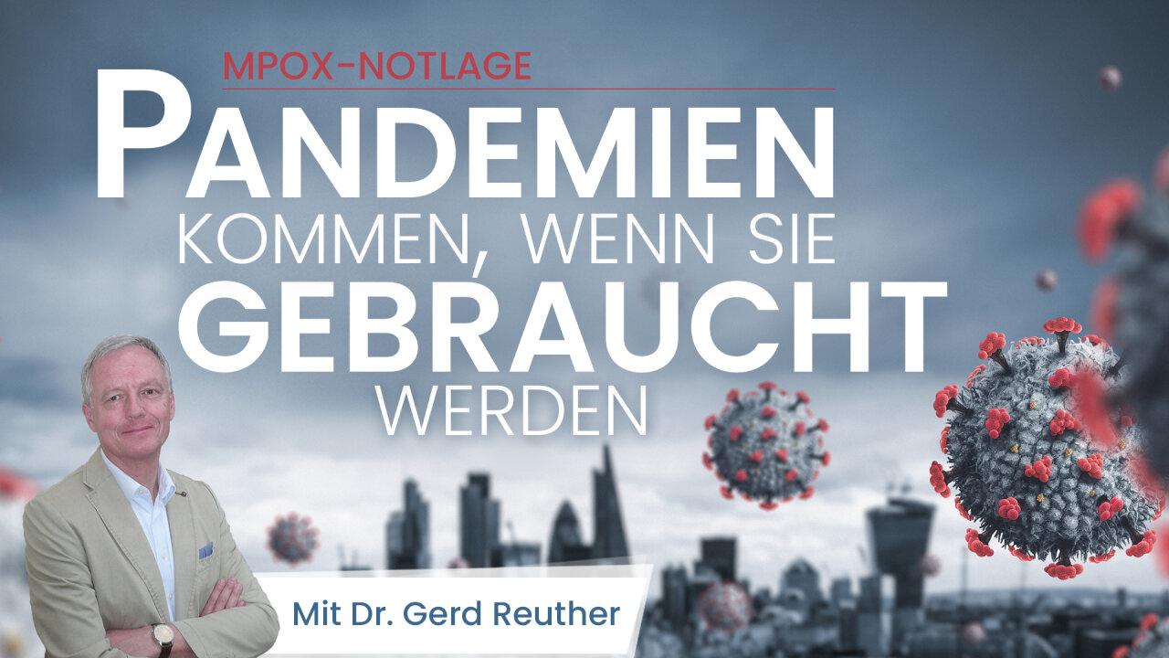 Dr. Gerd Reuther: „Pandemien kommen, wenn sie gebraucht werden.