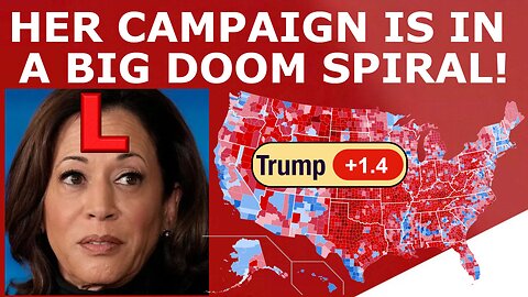 Kamala's Campaign Has Entered Its DOOM SPIRAL!