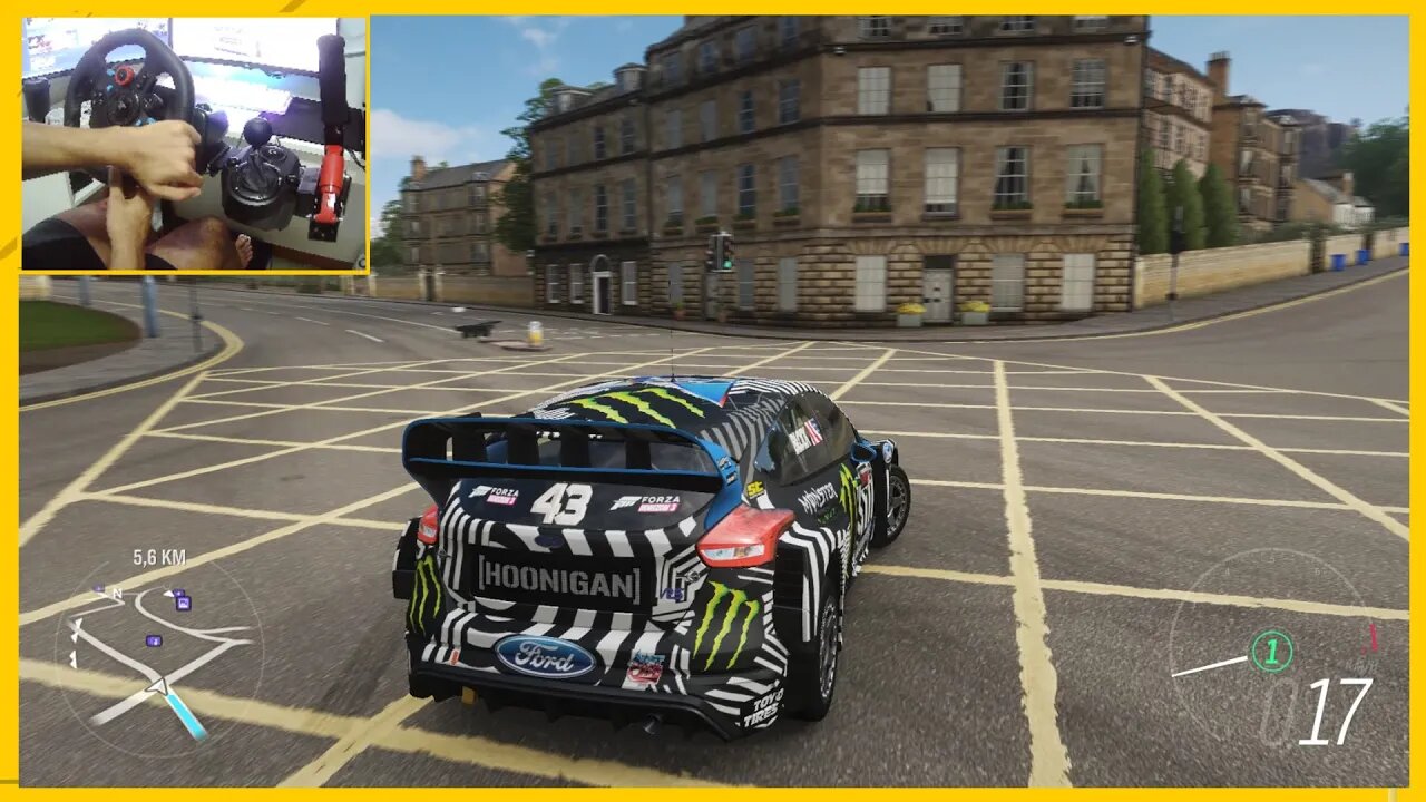 HOONIGAN 9 FORD FOCUS RS RX - FORZA HORIZON 4 GAMEPLAY FH4 / Logitech G29