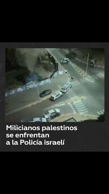 Enfrentamientos en Asdod entre policía israelí y combatientes palestinos
