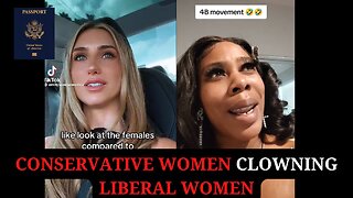 Conservative Women Clowning Liberal Women