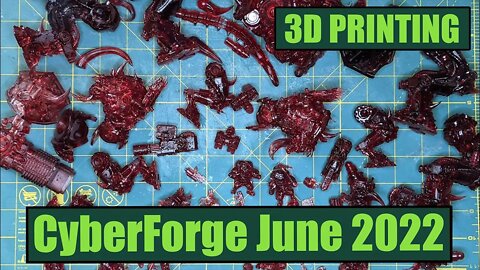 CyberForge June 2022 Miniatures