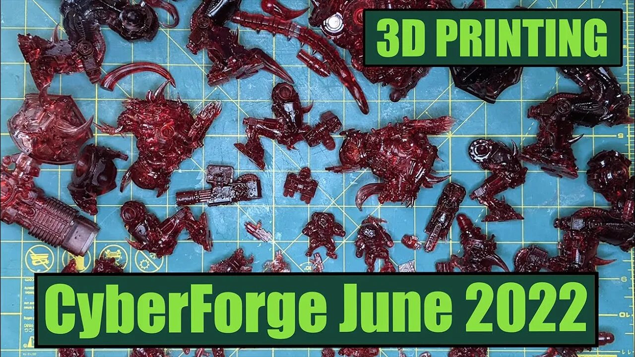 CyberForge June 2022 Miniatures