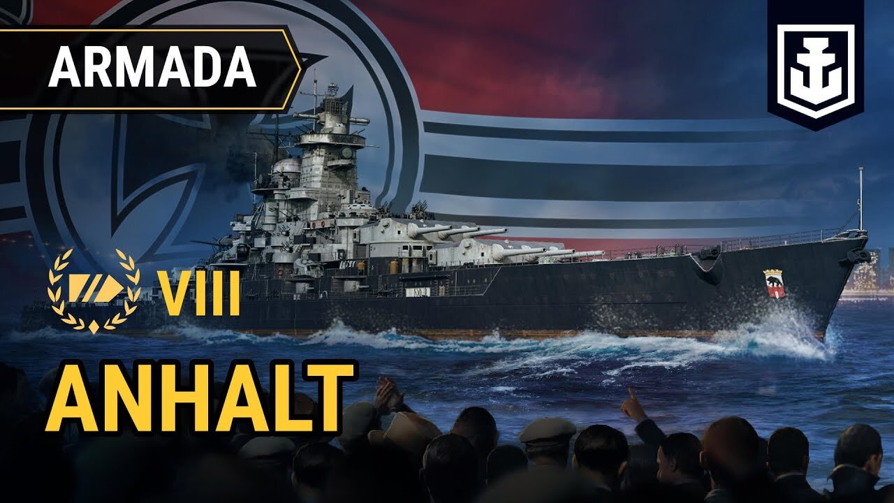 World of Warships Blitz KMS Anhalt Gameplay Episode 3.