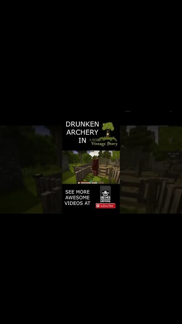 Drunken Archery In Vintage Story! #shorts