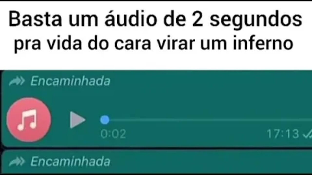 [ MEME ] JAMAIS ENVIE ESSE AUDIO PARA O SEU AMIGO CASADO COM A ESPOSA CIUMETA VAI DAR TRETA [VIRAL]