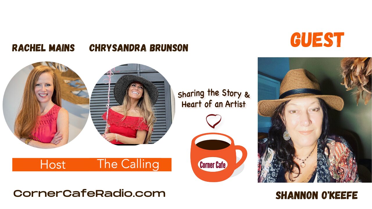 Saturday, July 31 - Full Corner Cafe Radio Interview with Shannon O'Keefe