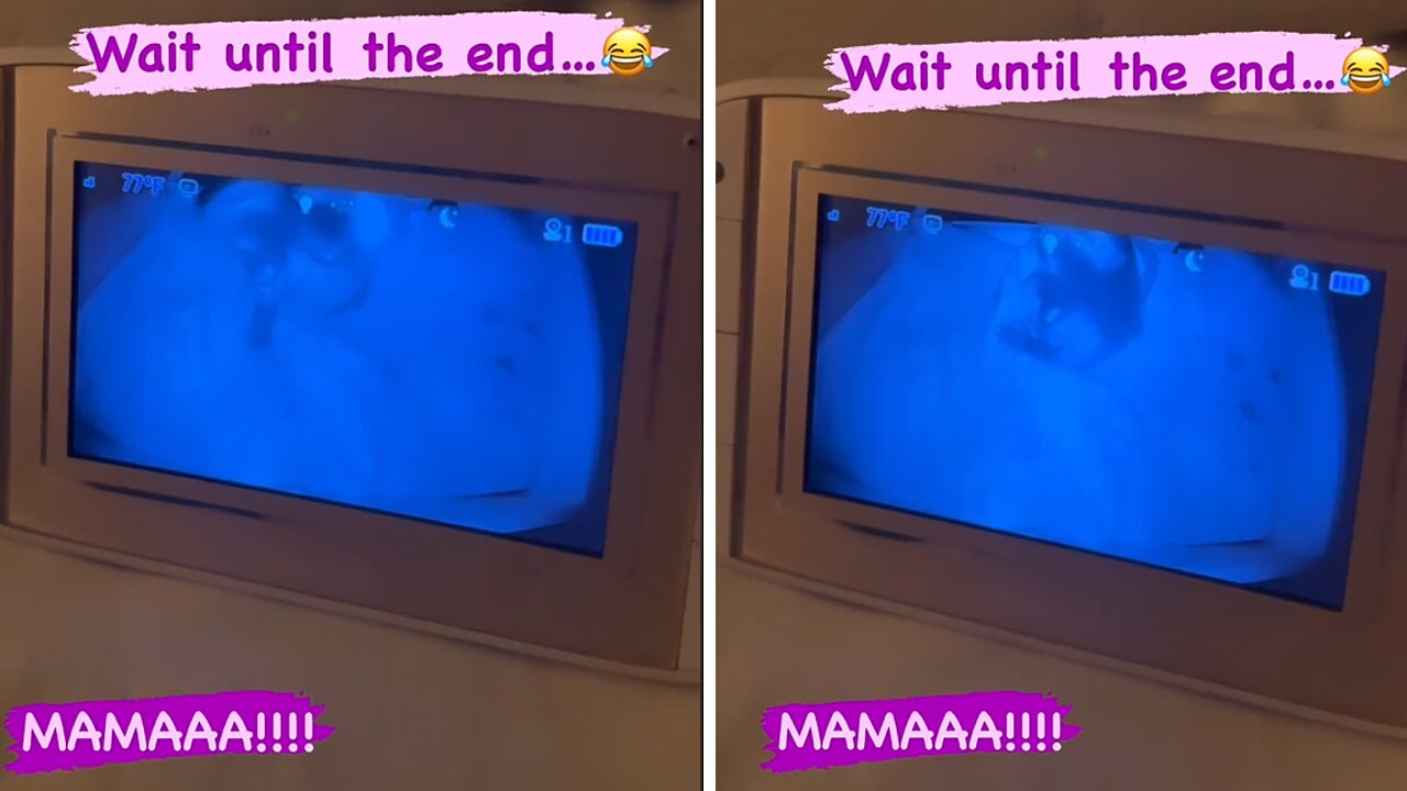 Girl Has Clever Plan To Overcome Mom's Silence On Baby Monitor