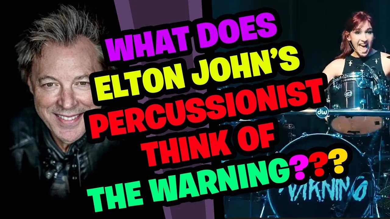 JOHN MAHON from ELTON JOHN'S Band Reacts to THE WARNING!