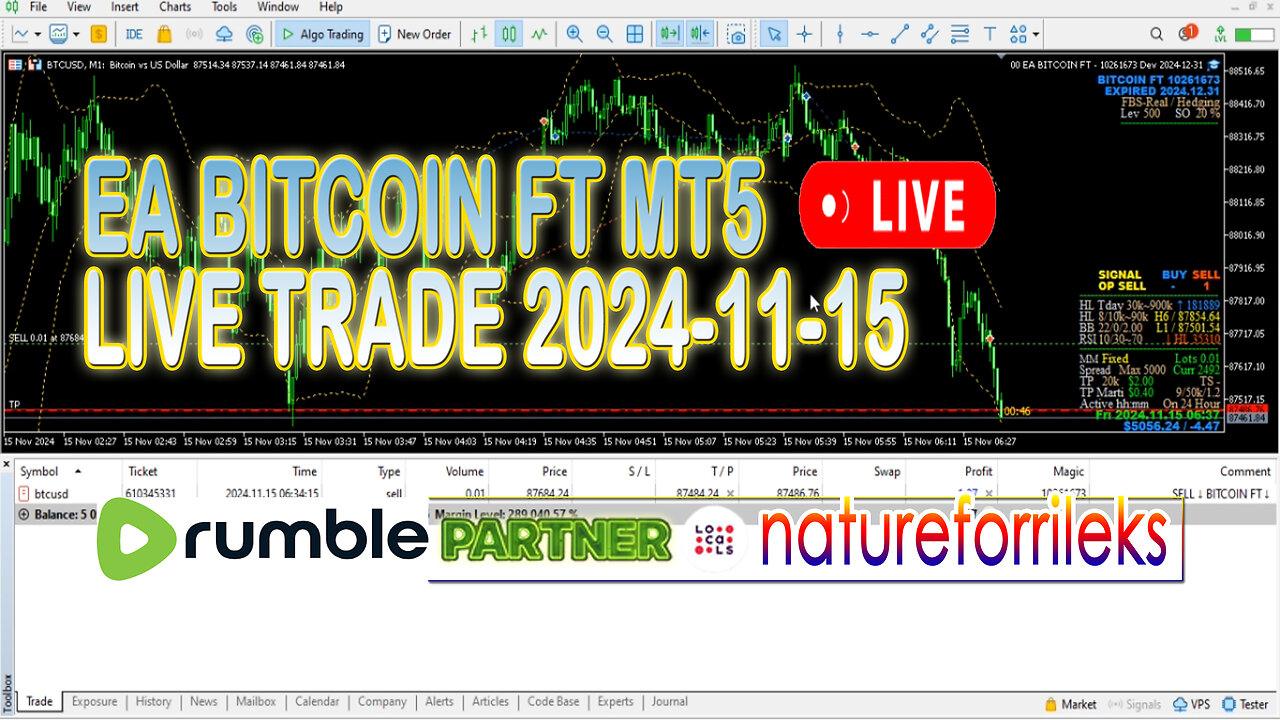 LIVE TRADE EA BITCOIN FT MT5 2024-11-15