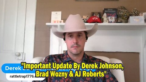 Derek Johnson Situation Update Oct 31: "Important Update By Derek Johnson, Brad Wozny & AJ Roberts"