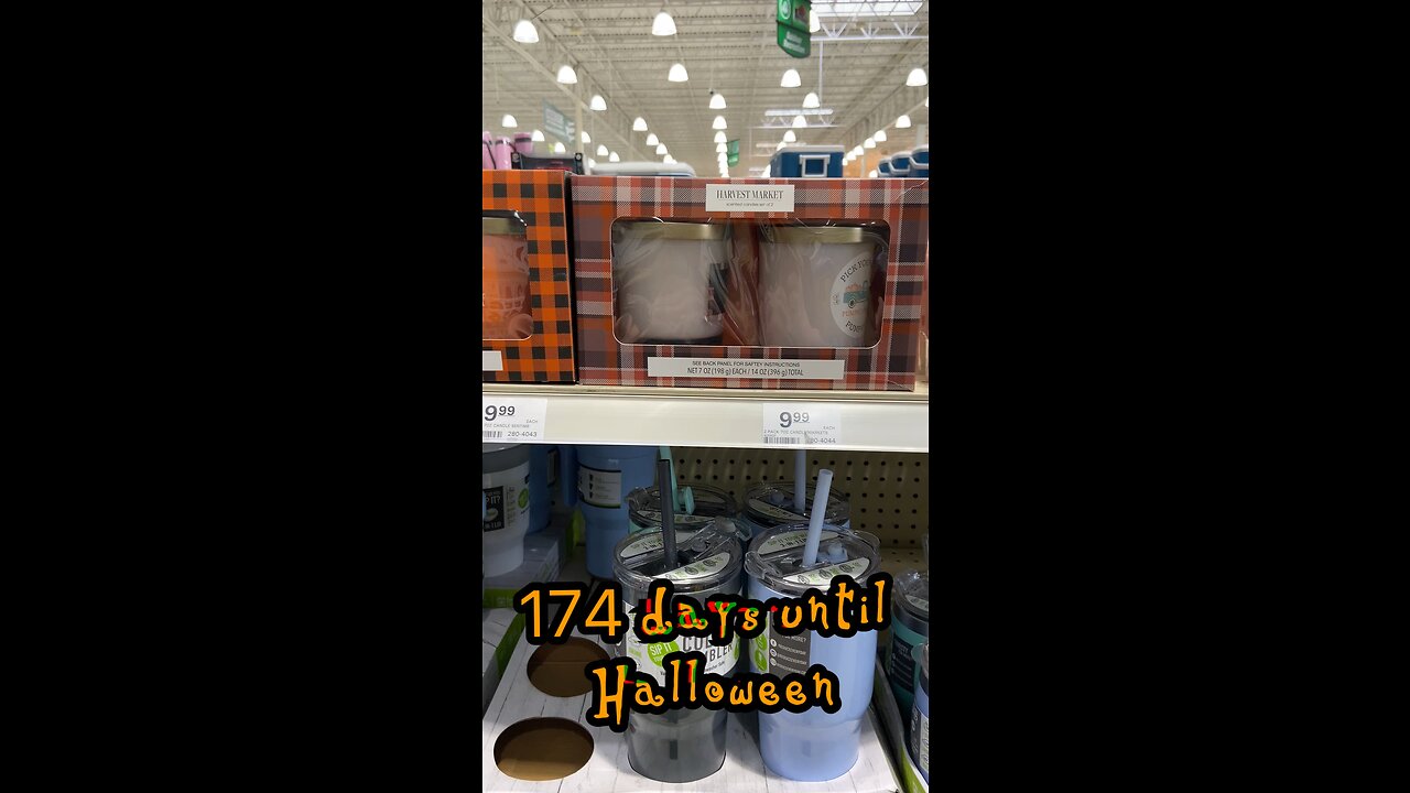 Todays Halloween Countdown Decoration 174 days