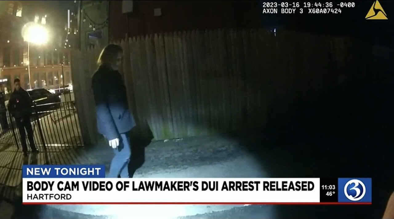 Police Release Body Cam Footage of Connecticut Democrat Robin Comey DUI & Crash