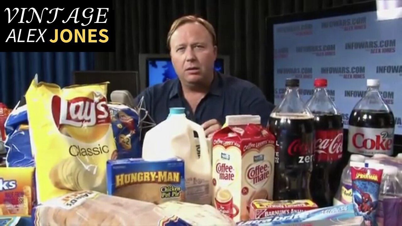 Vintage Alex Jones: The Original GMO Foods Warning 15 YEARS AGO! | #AlexJonesWasRight #AlexJonesDidItFirst #MAHA