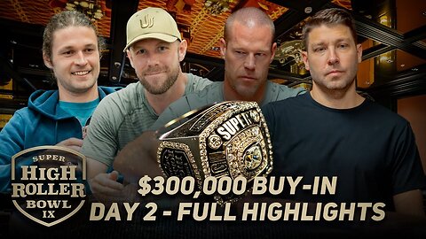 Super High Roller Bowl IX Highlights with Patrik Antonius, Seth Davies, Jeremy Ausmus & Ben Heath