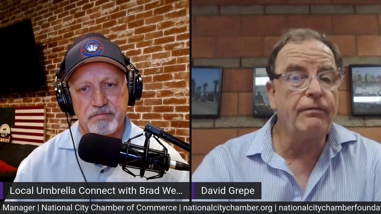 David Grepe LIVE on Local Umbrella Connections with Brad Weber