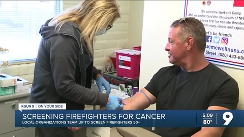 Screening firefighters for cancer