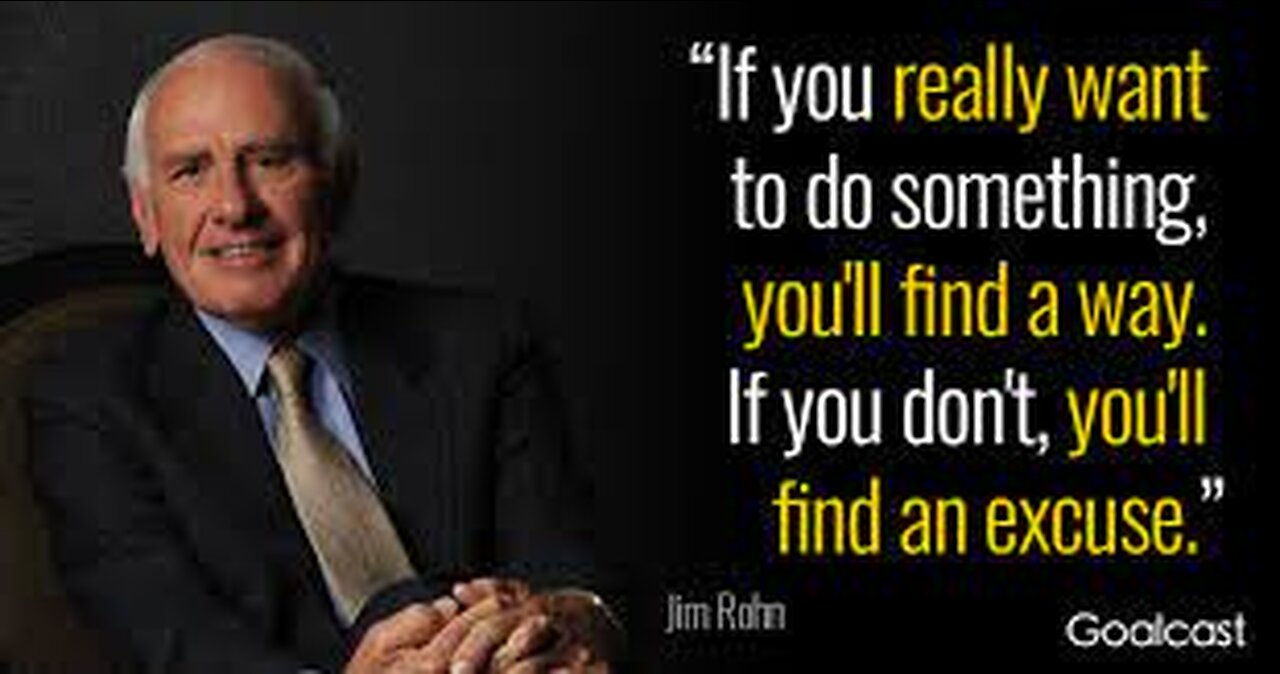 Design Your Future by Jim Rohn l Clear goal l positive thinking