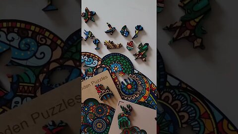 Zenchalet wooden puzzles are gorgeous! #puzzle #shorts #wooden #puzzles