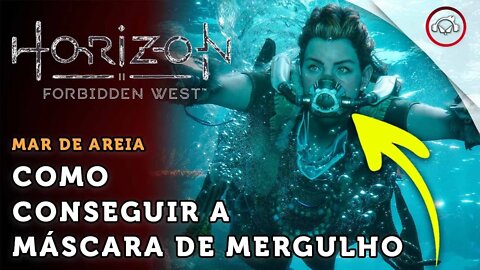 Horizon Forbidden West, Como conseguir a máscara de mergulho | super dica PT-BR