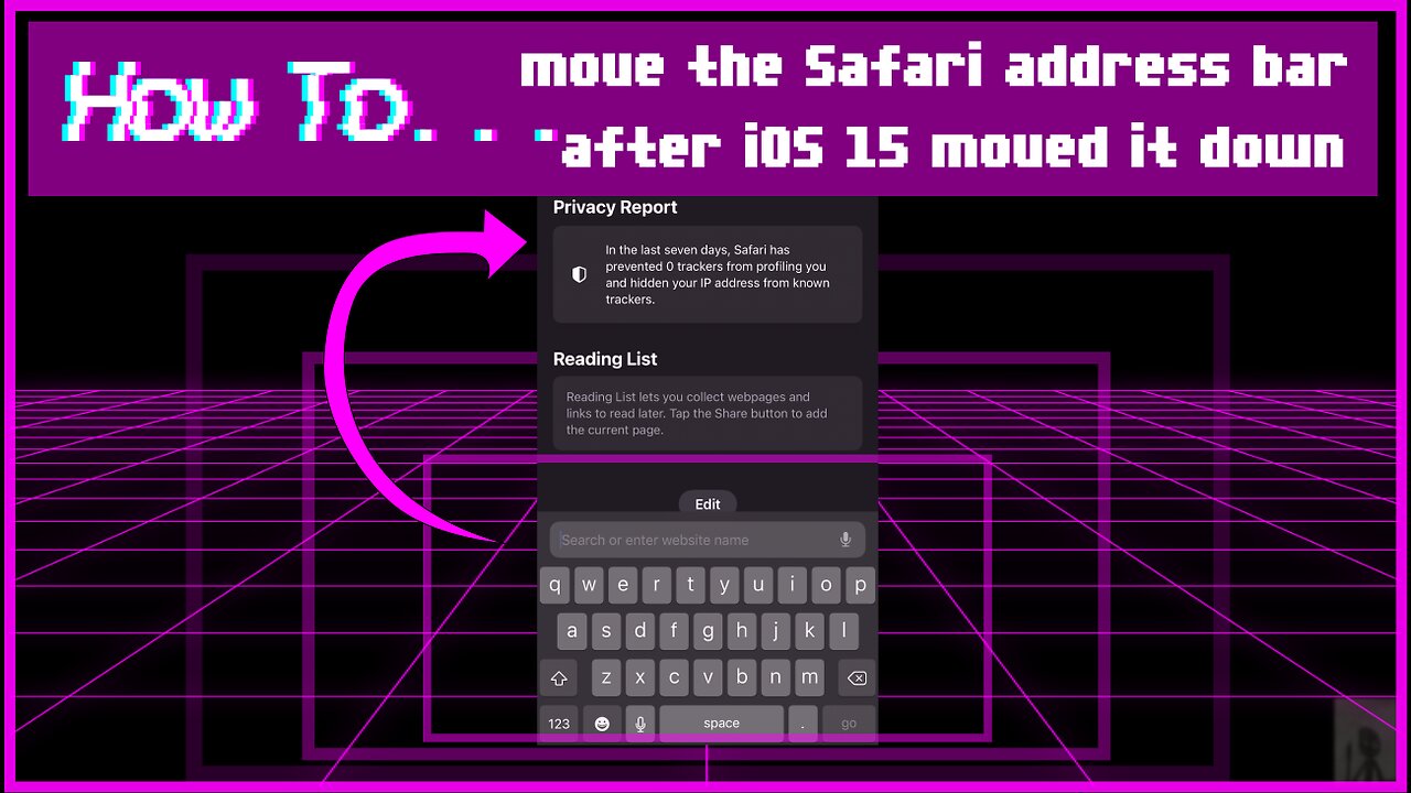 How to... move the Safari address bar from the bottom after iOS 15