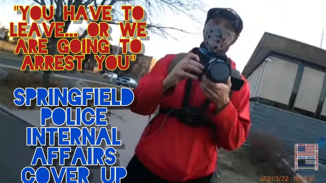 Internal Affairs Cover Up. Rights Violations. Lieutenant Randolph Bodycam. Springfield Police. Mass.