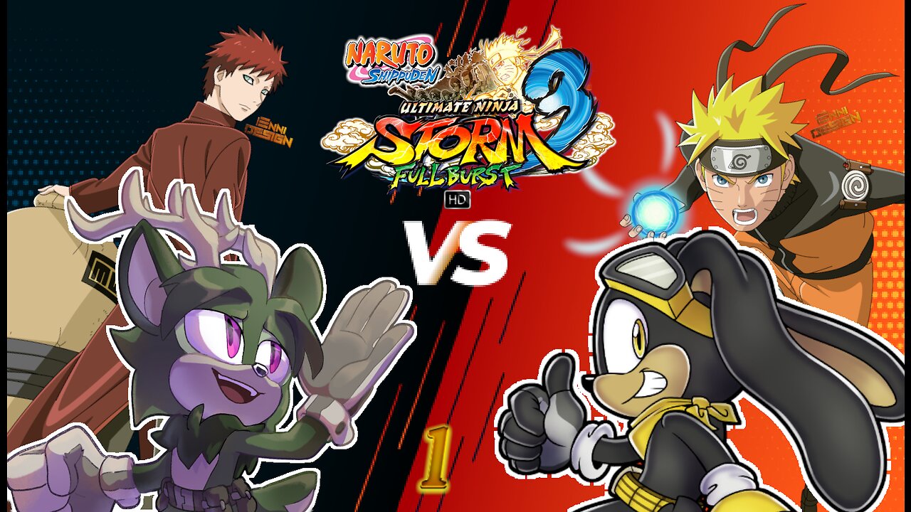 Naruto Shippuden: UNS3FB Round 1 - Scrubs Clash VS Darkshade!