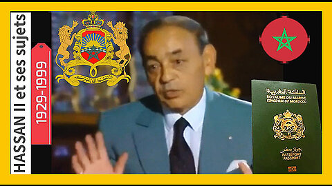 HASSAN II (1929-1999) "Le marocain est dur à digérer. Ce sera un mauvais français !" Inintégrable selon son roi ! (Hd 720)