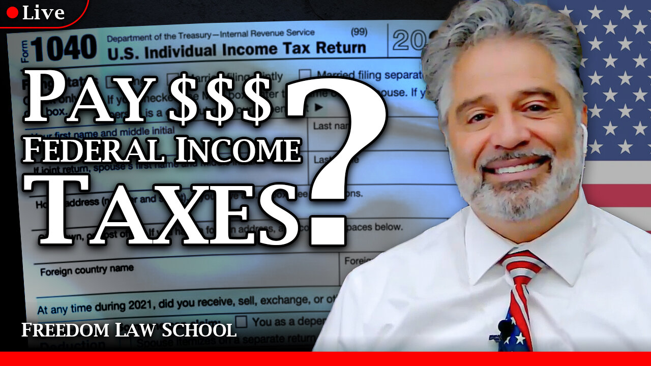 Do I need to pay federal income taxes?