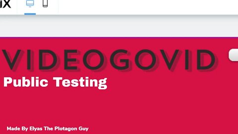 VideoGovid Public Test