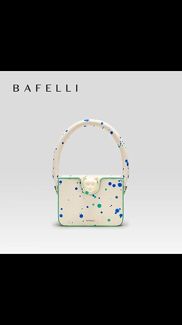 BAFELLI 2024 NEW WOMEN'S HANDBAG BOXY GENUINE LEATHER