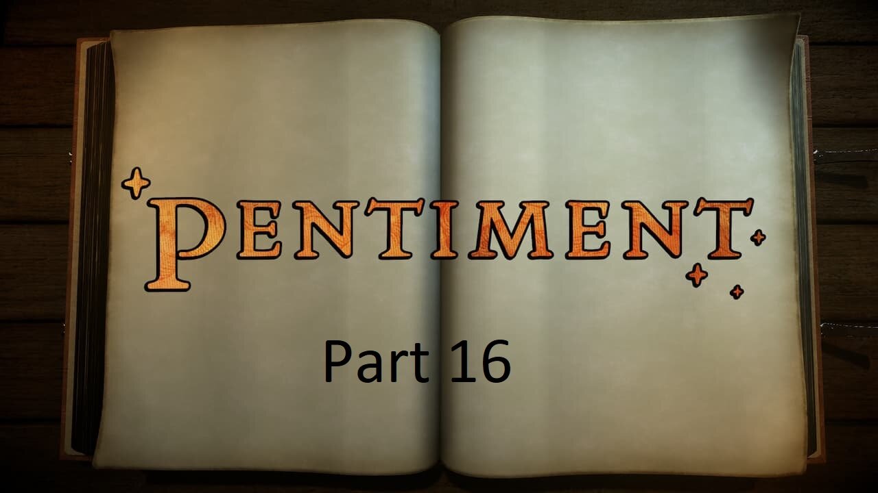 Pentiment Let's Play Part 16 - Burned Down Church