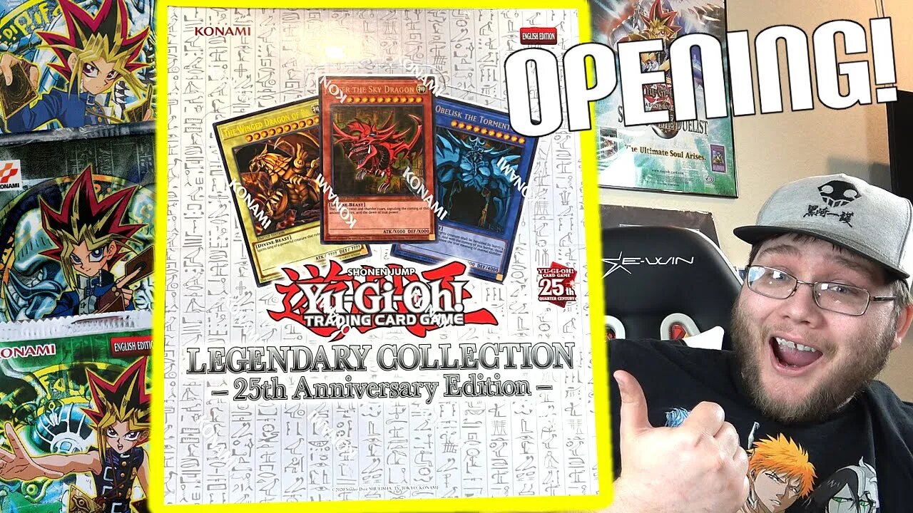 Yu-Gi-Oh! Legendary Collection 25th Anniversary Edition Display Opening!