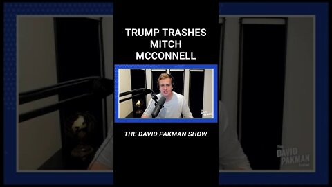 Trump Calls McConnell a "Broken Down Hack," His Wife "Crazy" #shorts
