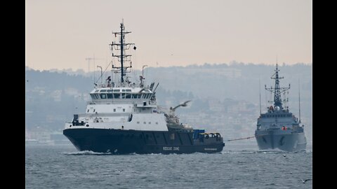 RUSSIAN TUG "VASILY BEKH" DESTROYED BY "HARPOON" MISSILES 🔥🔥🔥JUNE 17