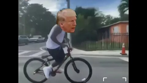 Not everyone can ride like Donald Trump!