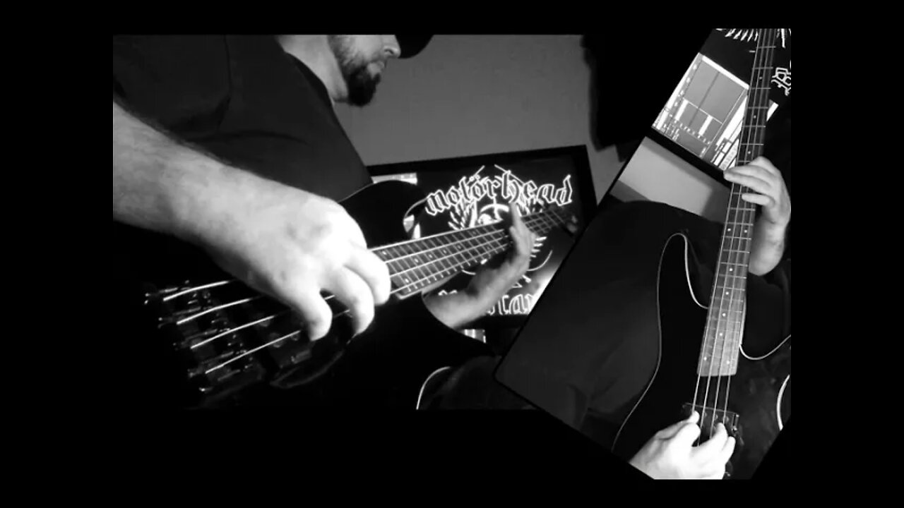 MOTÖRHEAD - I Am The Sword - Bass Guitar Cover 💪🤬🤘