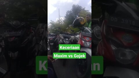 KECERIAAN MAXIM DAN GOJEK