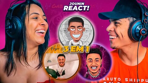 3 em 1 | TETO | Chanel, Fazer Dinheiro e Lemon Haze | [React em Casal] 🔥
