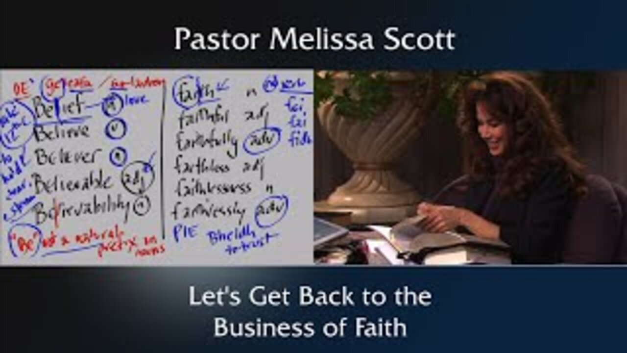 Let’s Get Back to the Business of Faith